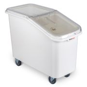 GASTROPLAST (Турция) Контейнер для сыпучих продуктов  62 л 340*720*580 мм. (-40°C /+70°C) п/п на колесах, с совком, белый GP /1/4/