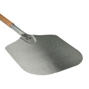 MGsteel Лопата для пиццы прямоуг. 30*30 см. l=50 см. алюм. с дерев. ручкой MGsteel (PSPD30) /1/