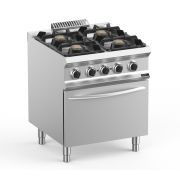 ПЛИТА ГАЗОВАЯ 4 КОНФОРОЧН. 700 СЕРИИ APACH CHEF LINE GLRRG77FEVP