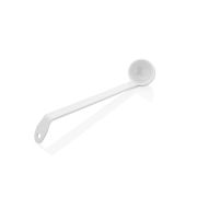 GASTROPLAST (Турция) Половник 0,03 л. L ручки 24 см. d=6 см. поликарбонат, белый GP /1/48/