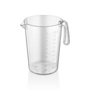 GASTROPLAST (Турция) Кувшин мерный 5 л. без крышки, п/п прозрачн.  GP /1/12/