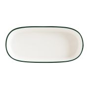 Bonna (Турция) Блюдо овальное 240*140 мм. Линеа Зеленый, форма Гурмэ Bonna /1/12/828/