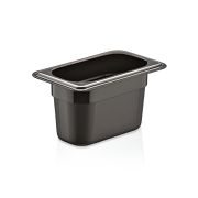 GASTROPLAST (Турция) Гастроемкость 1/9 h=100 мм. 176*108 мм. 0,75 л. п/п черная GP /1/54/
