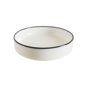Bonna (Турция) Салатник d=160 мм. 500 мл. h=40 мм. штабелир. Линеа Черный, форма Хюгге Bonna /1/12/