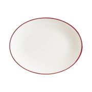 Bonna (Турция) Блюдо овальное 310*240 мм. Линеа Бургундия, форма Мув Bonna /1/6/582/