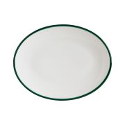 Bonna (Турция) Блюдо овальное 250*190 мм. Линеа Зеленый, форма Мув Bonna /1/12/960/ ТП