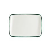 Bonna (Турция) Блюдо прямоуг. 230*160 мм. Линеа Зеленый, форма Мув  Bonna/1/12/1260/