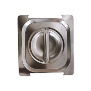 Крышка с вырезом под ручки GN 1/6, нерж.сталь GD-H 1/6