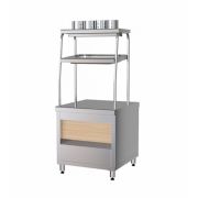 СТОЙКА ДЛЯ ПРИБОРОВ С ХЛЕБНИЦЕЙ KAYMAN СП-630-Х-01-МХ ДЕР. КЛЕН