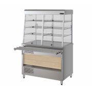 ВИТРИНА ХОЛОДИЛЬНАЯ ЗАКРЫТАЯ KAYMAN ВХ-1120-З-01-МХ ДЕР. КЛЕН