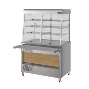 ВИТРИНА ХОЛОДИЛЬНАЯ ЗАКРЫТАЯ KAYMAN ВХ-1120-З-01-МХ ДЕР. ЯПОНСКИЙ ДУБ