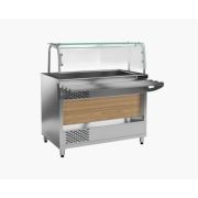 ВИТРИНА ХОЛОДИЛЬНАЯ ОТКРЫТАЯ KAYMAN ВХ-1120-О-01-МХ ДЕР. ЯПОНСКИЙ ДУБ