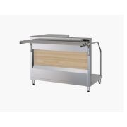 ПРИЛАВОК КАССОВЫЙ KAYMAN ПК-1120-01-МХ (ЛЕВЫЙ/ПРАВЫЙ) ДЕР. КЛЕН