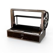 ГРИЛЬ УГОЛЬНЫЙ GRILLVETT CORVETTE M1 (ЧЕРНЫЙ)