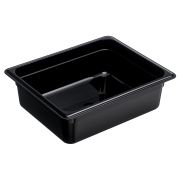 GASTROPLAST (Турция) Гастроемкость 1/2 h=100 мм. 325*265 мм. 6 л. поликарб. черная GP /1/
