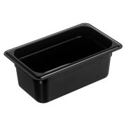 GASTROPLAST (Турция) Гастроемкость 1/4 h=100 мм. 265*162 мм. 2,5 л. поликарб. черная GP /1/