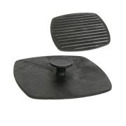 Чугун (Россия) Крышка-пресс 210*210 мм. чугунная квадратная /1/