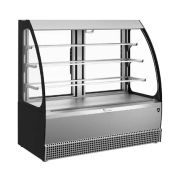 ВИТРИНА КОНДИТЕРСКАЯ KAYMAN KВК-1305М  ОТКРЫТАЯ ЛЮКС ЧЕРНЫЙ