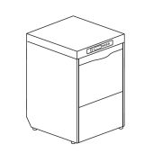 МАШИНА ПОСУДОМОЕЧНАЯ DIHR ELECTRON 500 PLUS H+