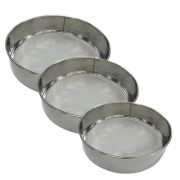 Нерж (Китай) Сито d=170/190 мм. (набор 2 шт.) нерж. /1/