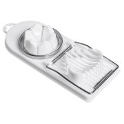 Нерж (Китай) Яйцерезка 20*8,5 см. пластик. корпус, проволока, двойная /1/