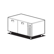 СТОЛ С ХОЛОД.ШКАФОМ GEMM TBP/15