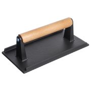 Чугун (Китай) Пресс для гриля 210*110 мм. чугун с дерев. ручкой /1/