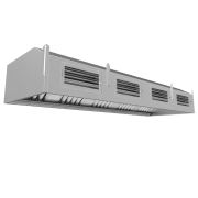 ЗОНТ ПРИТОЧНО-ВЫТЯЖНОЙ ПРИСТЕННЫЙ КОБОР ЗППВ-250/80