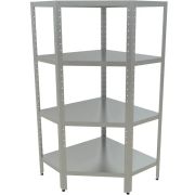 СТЕЛЛАЖ КУХОННЫЙ УГЛОВОЙ КОБОР СКУ-3/4-100/90/430