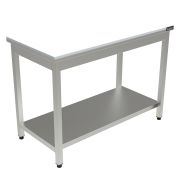 СТОЛ С ПОЛИПРОПИЛЕНОВОЙ СТОЛЕШНИЦЕЙ КОБОР СППП-200/60 ПОЛКА СПЛОШНАЯ