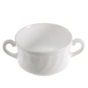 ARC (Франция) Бульонница 300 мл. d=98 мм. h=60 мм. с ручками штабелир. Трианон /6/24/1152/