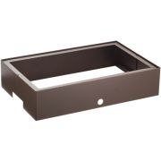 Подставка под мармит GN1/1, CALEIDO, нерж.сталь, цвет Caffee 57х36,7см h12.5см 518C0002