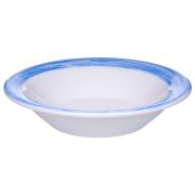 ARC (Франция) Блюдце d=120 мм. 110 мл. для десерта глубокое голубой край  Браш /1/6/36/