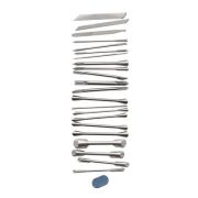 Tellier (Франция) Набор для карвинга 22 пр. + водный камень нерж. Tellier /1/4/