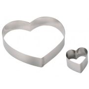De Buyer (Франция) Форма кондитерская «Сердце» d=18 см. h=4 см. нерж. De Buyer  /1/ АКЦИЯ