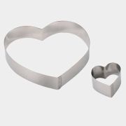 De Buyer (Франция) Форма кондитерская «Сердце» d=24 см. h=4 см. нерж. De Buyer  /1/ АКЦИЯ