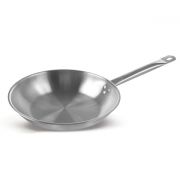 Нерж (Китай) Сковорода d=28 см. h=5 см. 2,5 л. нерж. (индукция) /1/6/