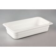 Пластик (Россия) Гастроемкость 1/3 h= 65 мм. 325*176 мм. 2,4 л. п/п белая /1/7/