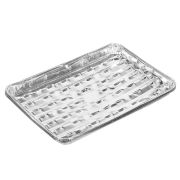 Алюминий (Китай) Форма для выпечки однораз. 32*26 см. h=6,5 см. алюм.  /1/