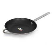 Нерж (Китай) Сковорода d=36 см. h=5 см. 3,8 л. нерж. с антиприг. покрыт. (индукция) /1/6/
