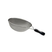 Нерж (Китай) Сито d=280 мм. нерж. размер ячейки 1*1 мм. с пластик. ручкой /1/50/