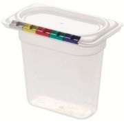 Пластик (Россия) Гастроемкость 1/9 h=150 мм. 176*108 мм. 2,4 л. п/п прозрачная  /1/12/