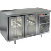 СТОЛ C ОХЛ.ШКАФОМ С СТЕКЛ.ДВЕР.HICOLD BNG 11 HT О