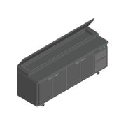 СТОЛ ДЛЯ ПИЦЦЫ HICOLD PZ1-1111GN (1/3) M