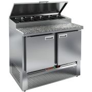 СТОЛ ДЛЯ ПИЦЦЫ HICOLD PZE1-11GN (1/3) КАМЕНЬ