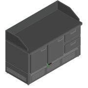 СТОЛ ДЛЯ ПИЦЦЫ HICOLD PZE3-112/GN КАМЕНЬ