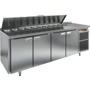 СТОЛ ДЛЯ САЛАТОВ HICOLD SL1-1111SN C КРЫШК.