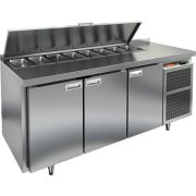 СТОЛ ДЛЯ САЛАТОВ HICOLD SL1-111GN C КРЫШК.