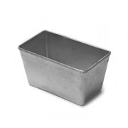 Алюминий (Россия) Форма для выпечки хлеба 22*11 см. h=11,5 см. алюм. литая /1/