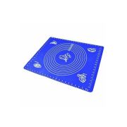 Силикон (Китай) Коврик для выпечки 40*30 см. силиконовый со шкалой цвет в ассорт. /1/200/